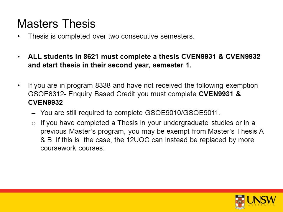 Will I Have to Write a Thesis to Get a Master’s Degree?